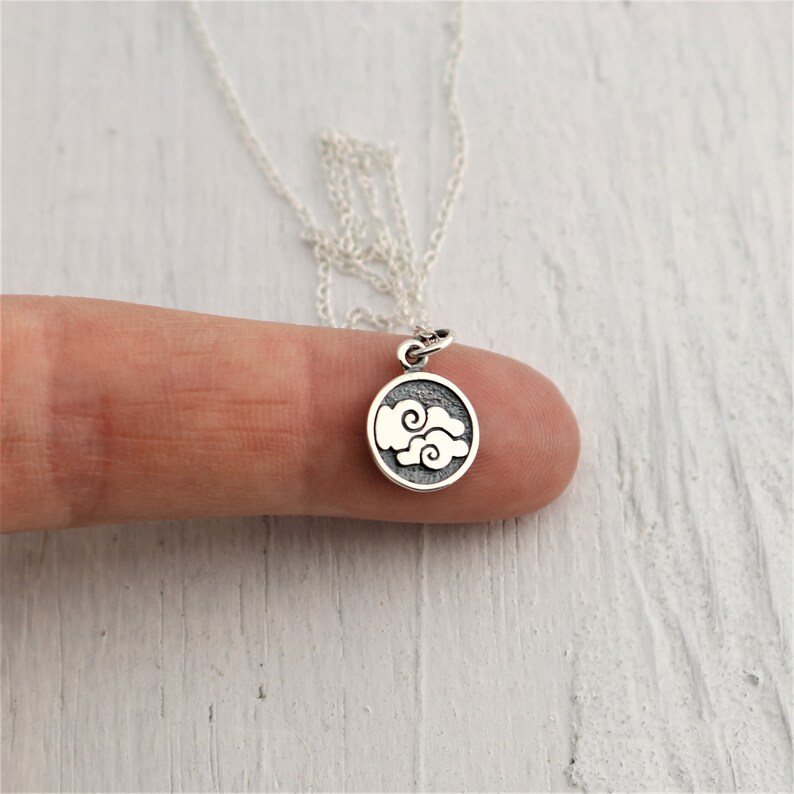 Air Element Necklace 4 Elements Symbol for Air Symbol Etsy