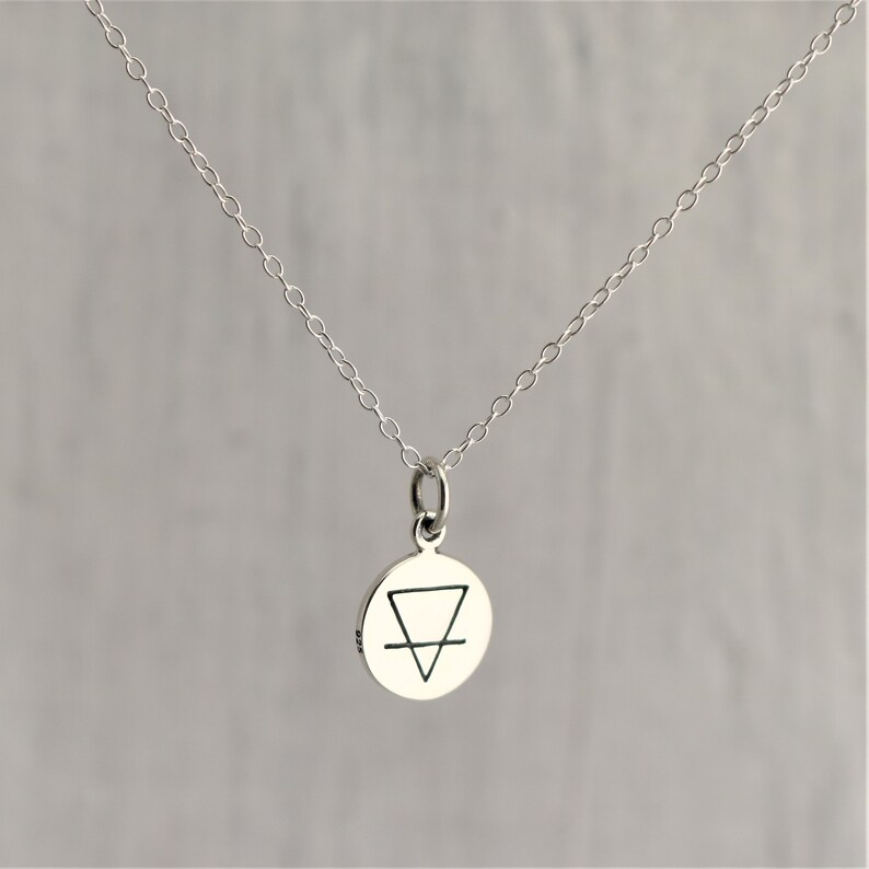 Earth Elements Necklace Earth Element Mountain Necklace Etsy