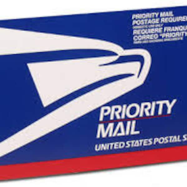 Domestic Priority Mail Shipping Upgrade for Fast Delivery - Add on to Existing Order