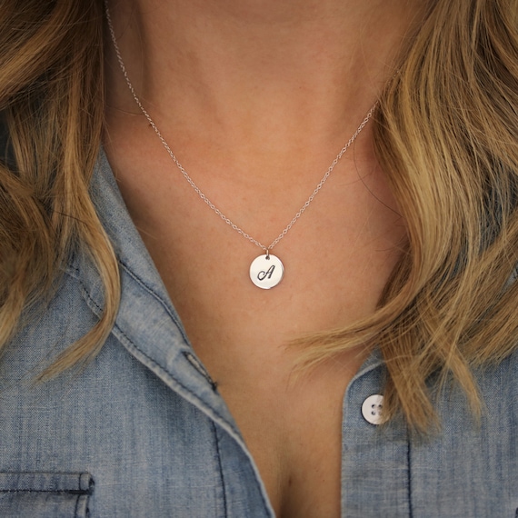 J sale necklace etsy