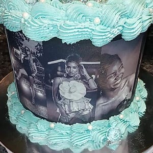 Cake Wrap Photo Collage Edible Image Strip image 10
