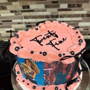 Cake Wrap Photo Collage Edible Image Strip image 6