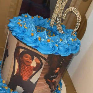 Cake Wrap Photo Collage Edible Image Strip image 7