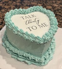 Burn-Away Cake Your 20s Have Expired Talk 30 to Me Edible Image Cake Topper Set