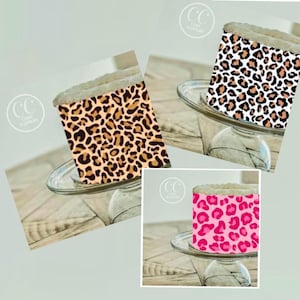 Animal Print Leopard Cheetah Print Cake Wraps & Toppers Edible Image Frosting Strip
