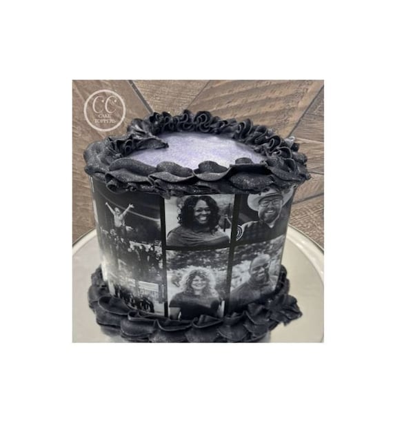 Cake Wrap Photo Collage Edible Image Strip