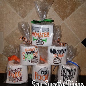 Halloween, Halloween gift, Halloween Decor, Halloween party, hostess gift, funny Halloween, teal pumpkin,