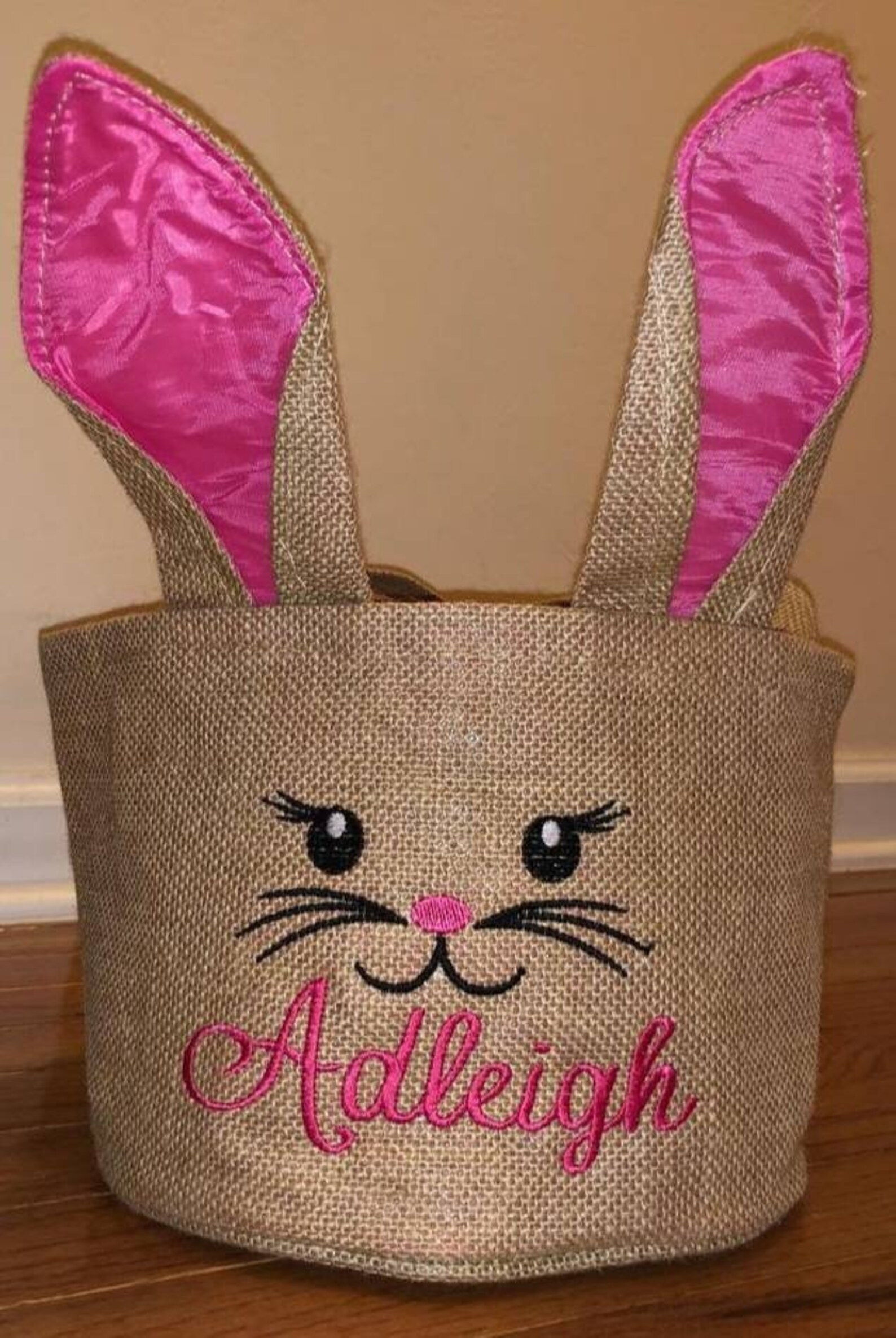 Easter Bucket Easter Basket Spring Basket Personalized Etsy
