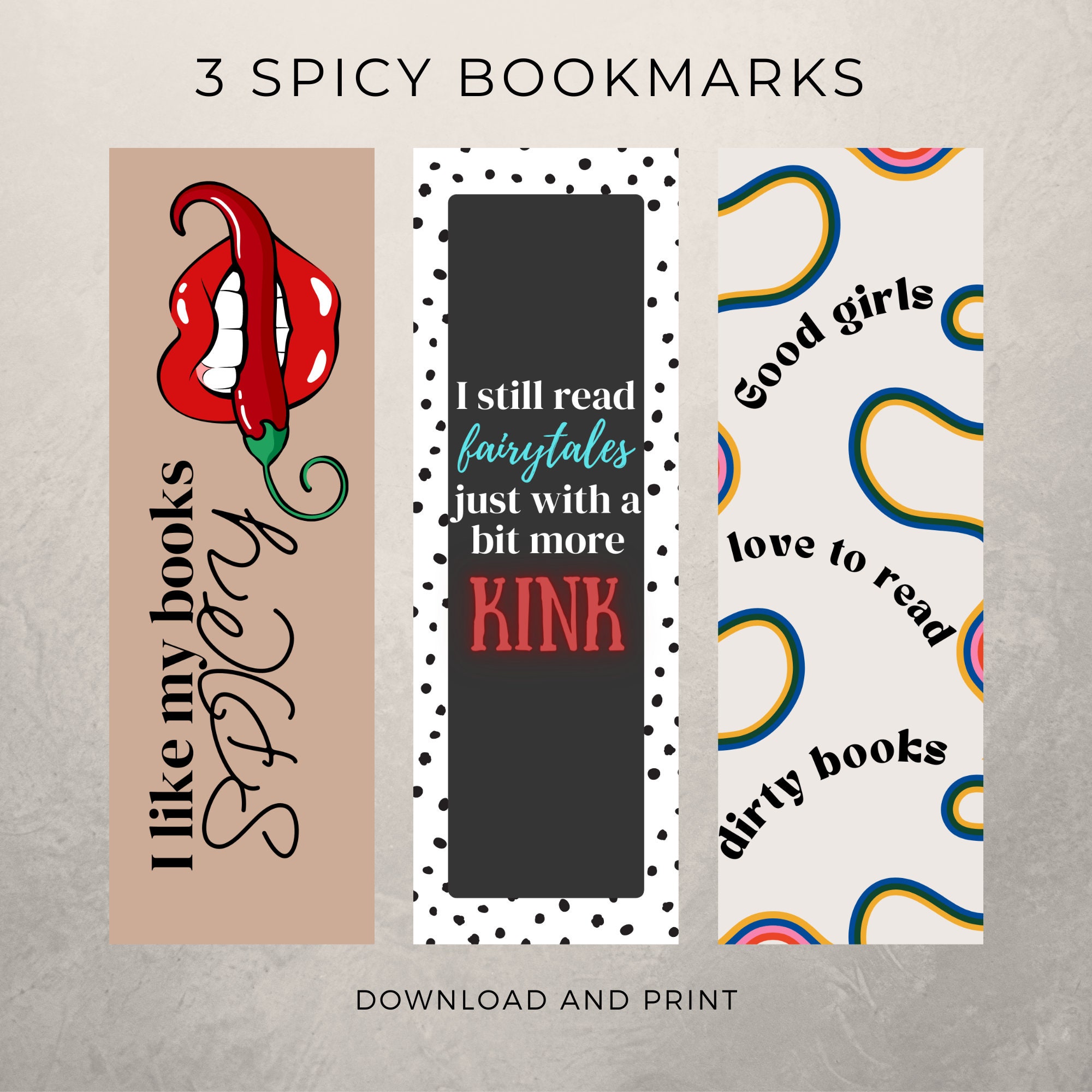 Spicy Bookmarks bookmark spicy Reader Accessory Etsy spicy-bookmarks-bookmark-spicy-reader-accessory-etsy