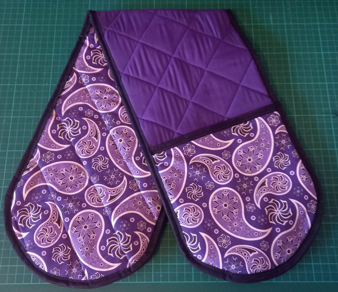 Double Oven Gloves pot Holder Etsy