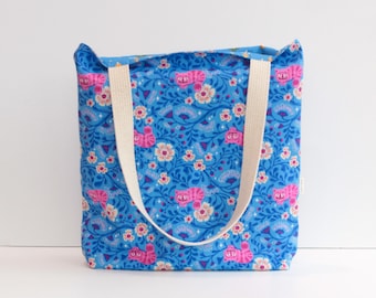 Smiling Cats Tote Bag | Handmade
