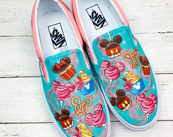 disney painted vans