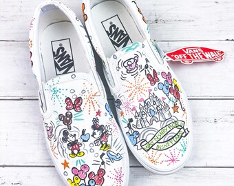 custom disney vans