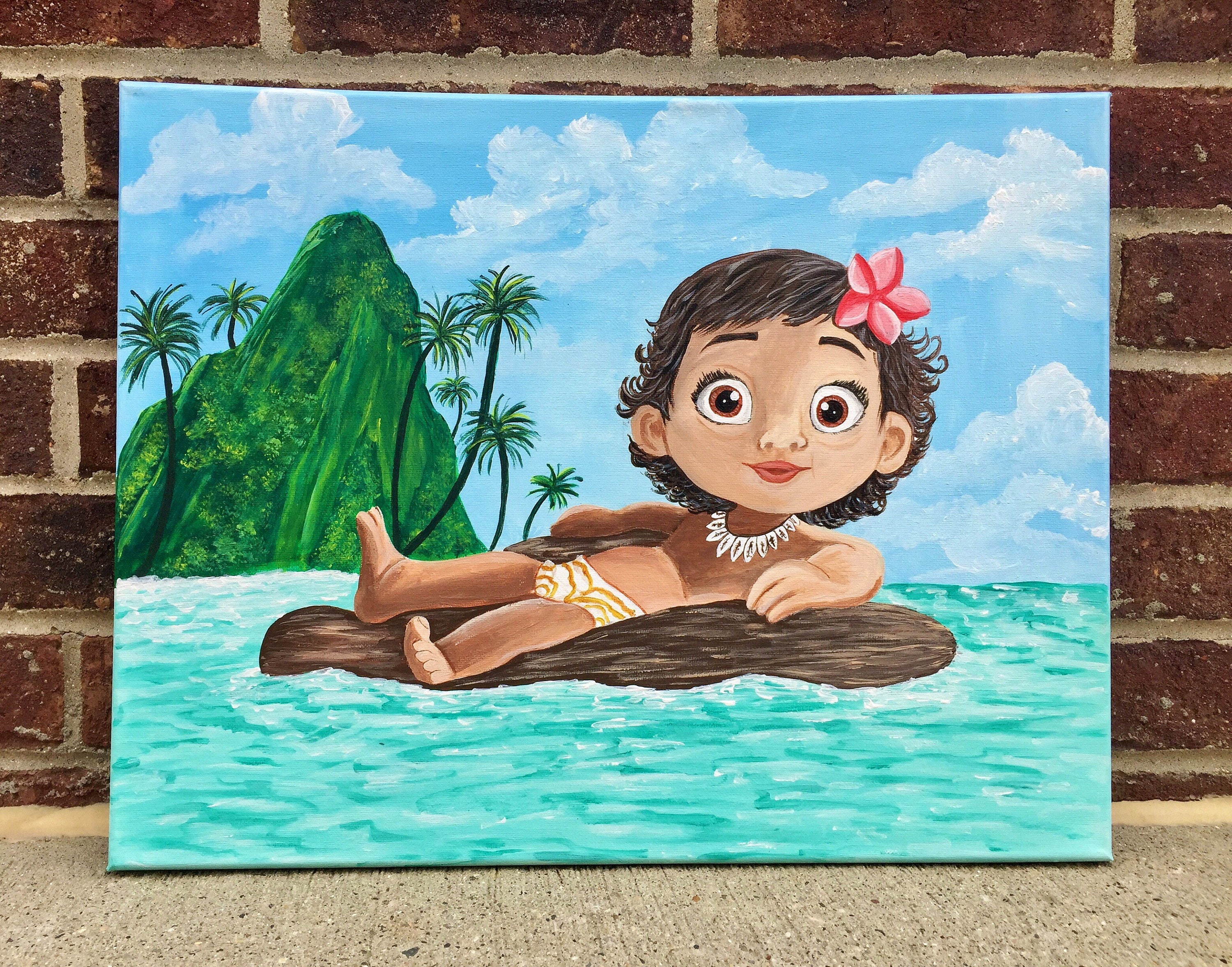 Disney Moana Painting