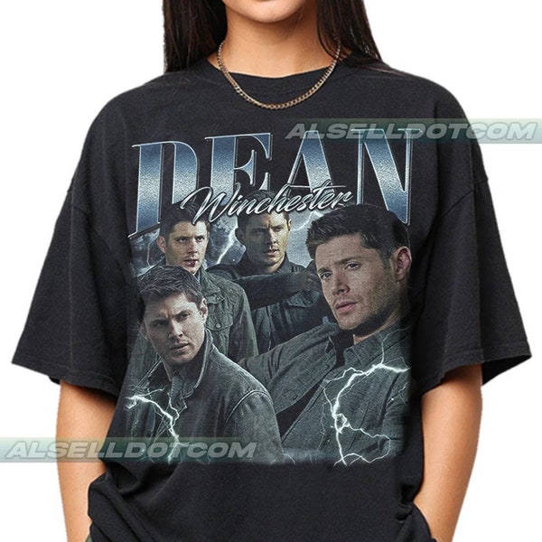 Dean Winchester 90s Vintage Shirt, Supernatural Vintage Shirt, Dean Winchester Shirt, Dean Winchester Tee, Dean Winchester
