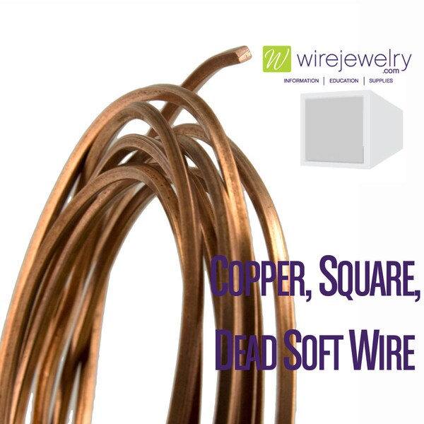 Copper Wire Jewelry Etsy