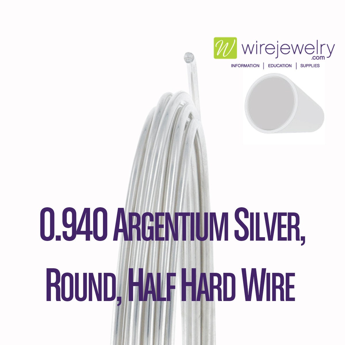 26 Gauge Half Hard Wire (3 Metal Options Available)