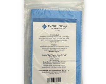 Sunshine Soft Polishing Clothes, Pack of 10