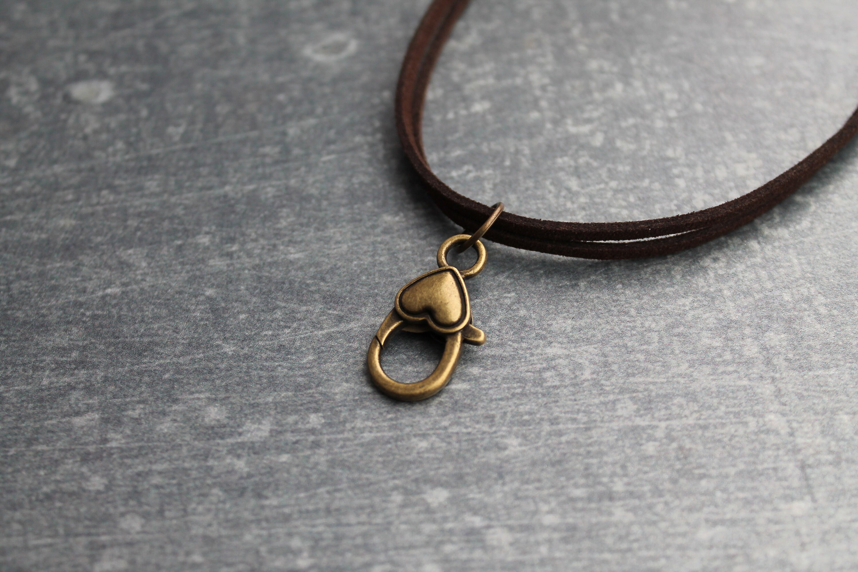 Brown Suede Necklace Cord Suede Necklace Cord Suede Cord Etsy