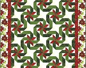 Gift Wrapped - pieced quilt pattern in 3 sizes plus table runner placemats