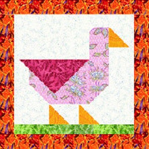 Patch Duck Quilt Block - Etsy