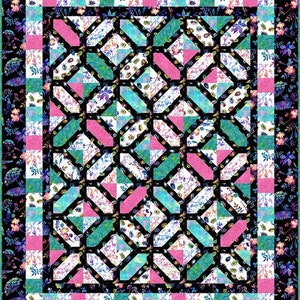 Carrefour quilt pattern (paper pieced)