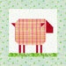 Patch Sheep Quilt Block Pattern - Etsy