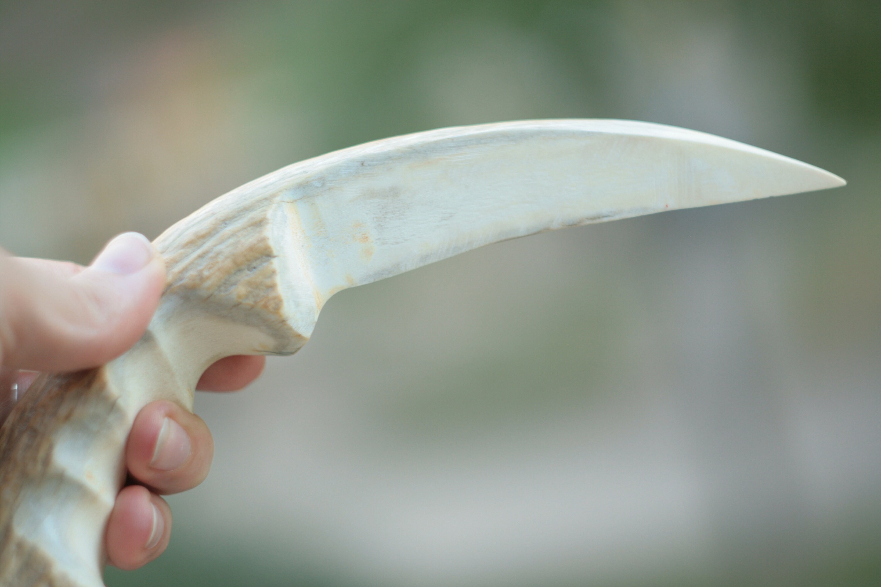 Elk horn knife Etsy