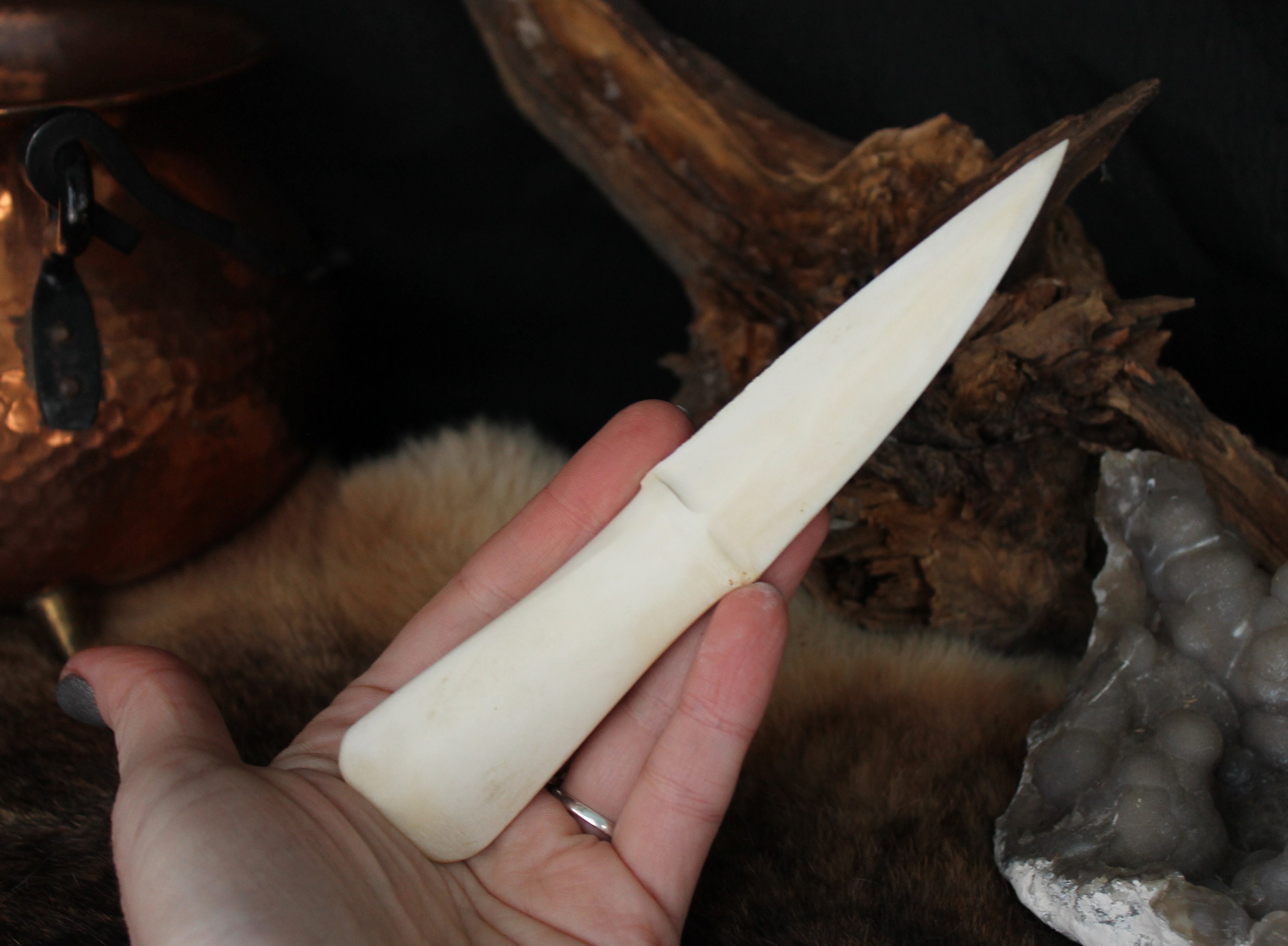 Bone Knife Etsy