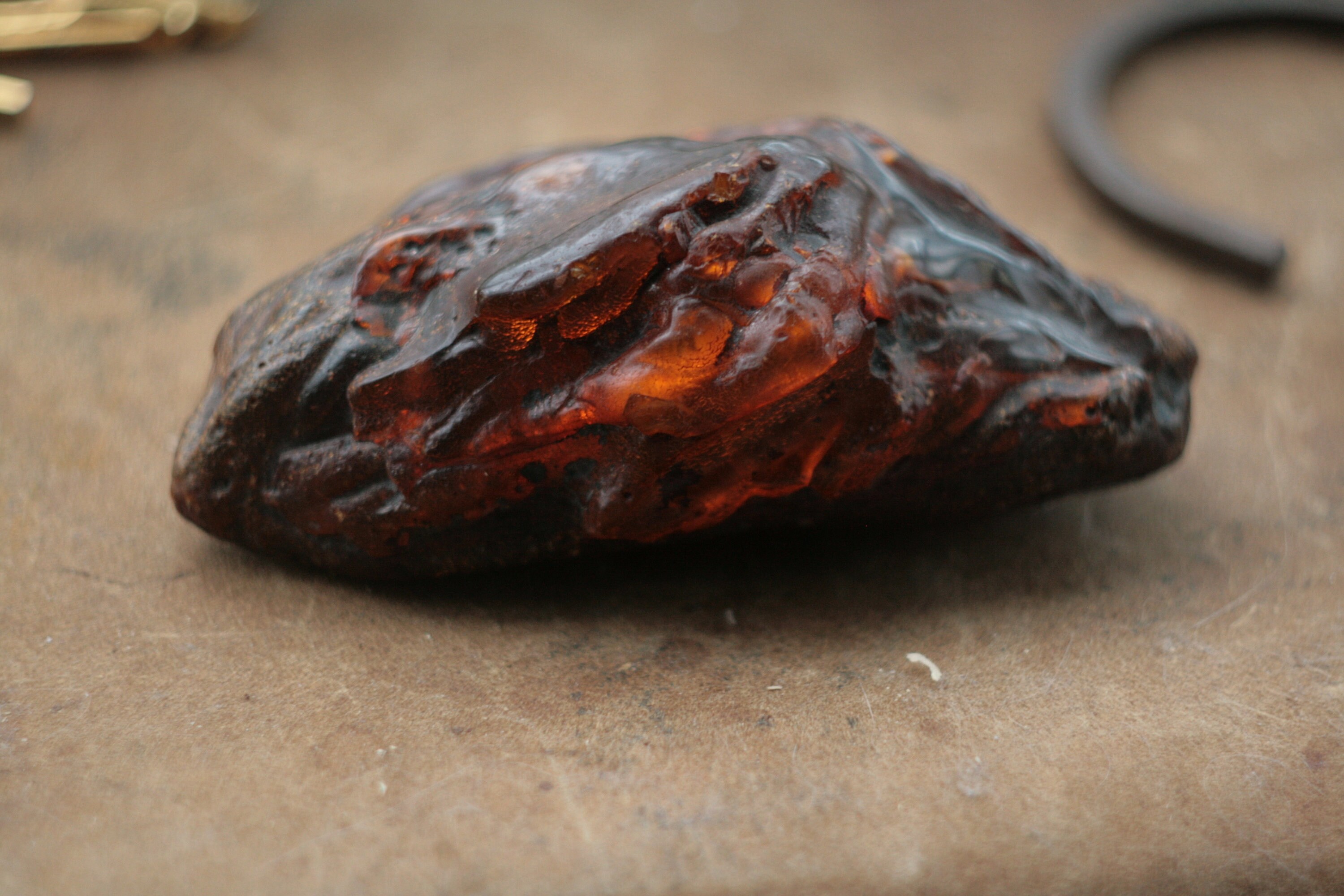 Extra large baltic amber stone 204 gr large raw amber piece Etsy