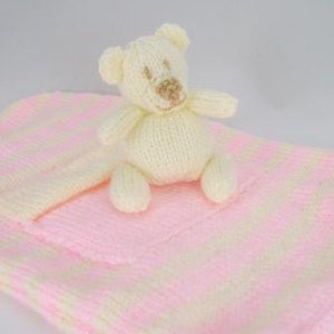 Bear Hot Water Bottle Cover Knitting Pattern: Child&#39;s Toy Knit