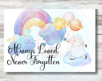 Baby Loss Sympathy Card | Miscarriage, Ectopic Pregnancy (Eco-Friendly)