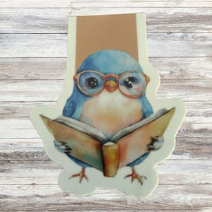 Magnetisches Lesezeichen mit Vogel Lesezeichen für Kinder