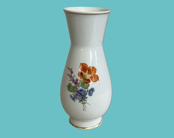 ヴィンテージ 1970 マイセン 花瓶 磁器 花瓶 磁器 フラワーベース