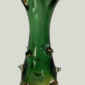 Mid Century Murano Glas Mundgeblasen