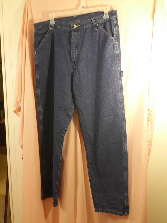 Wrangler Authentic Issue Real Comfortable Carpenter Jeans Etsy