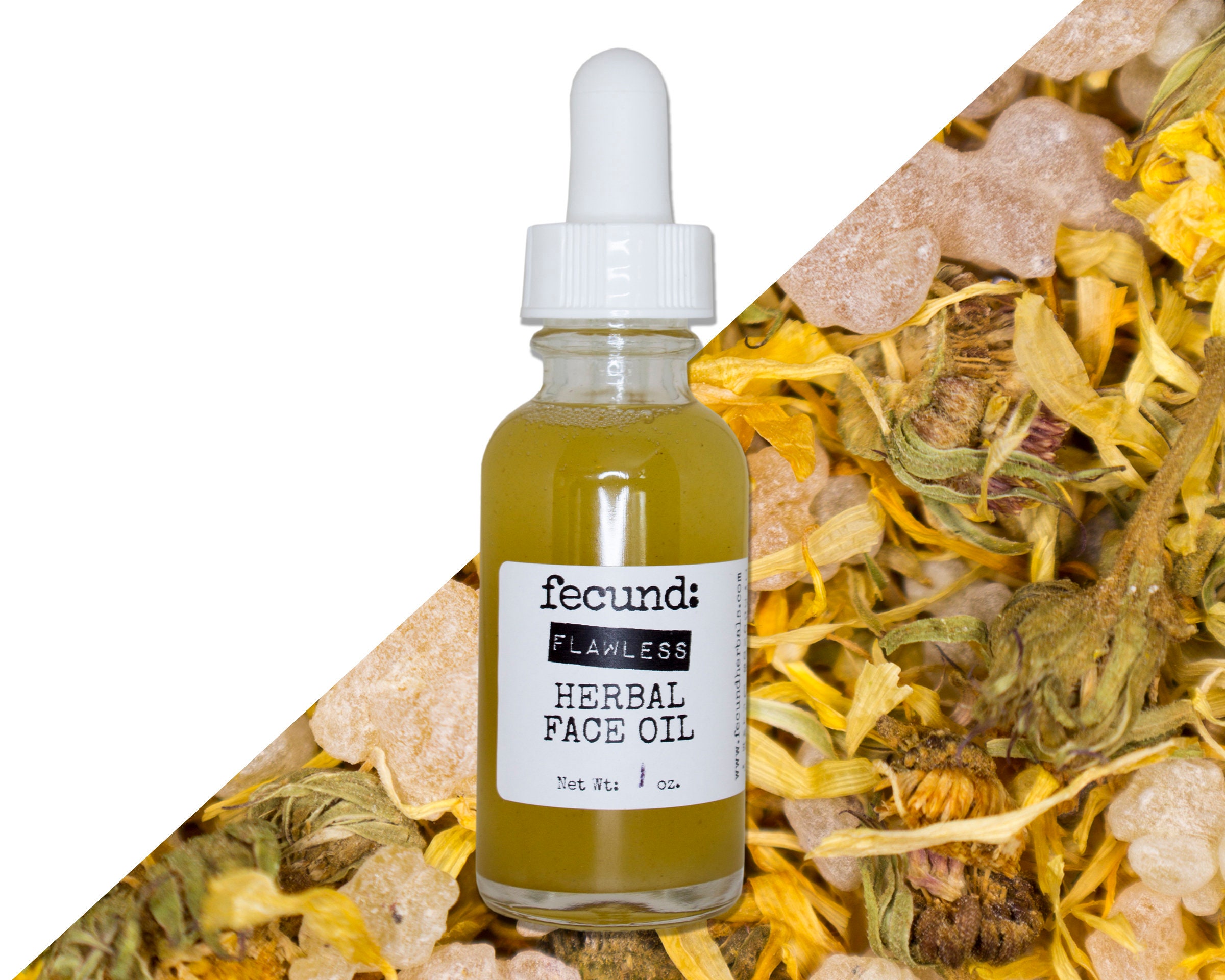 Flawless Herbal Face Oil Facial Oil Moisturizer Face Etsy