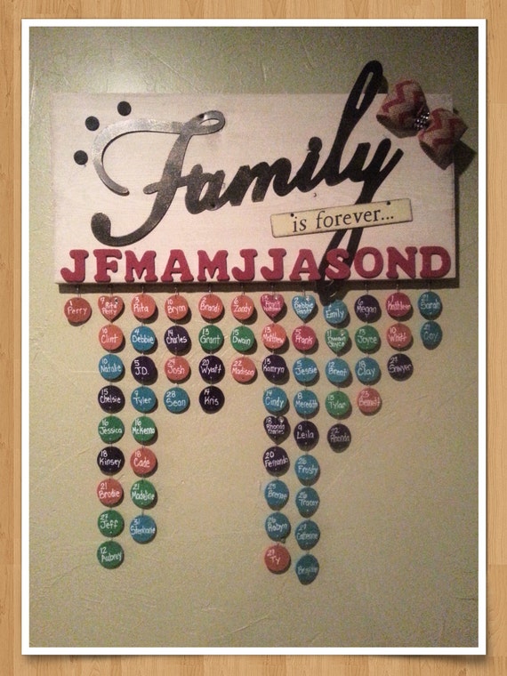 items-similar-to-family-birthday-calendar-custom-made-on-etsy