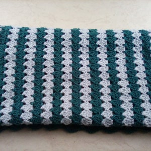 baby blanket, baby boy blanket, baby girl blanket, teal blue blanket, crochet baby blanket