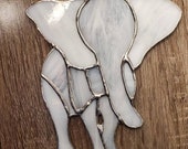 Stained glass elephant