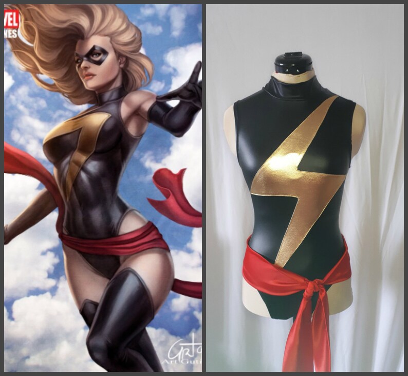 MISS MARVEL Cosplay Costume! Miss Marvel cosplay costume, INSPIRED Marvel comics, comics cosplay, cosplay, cosplay costume