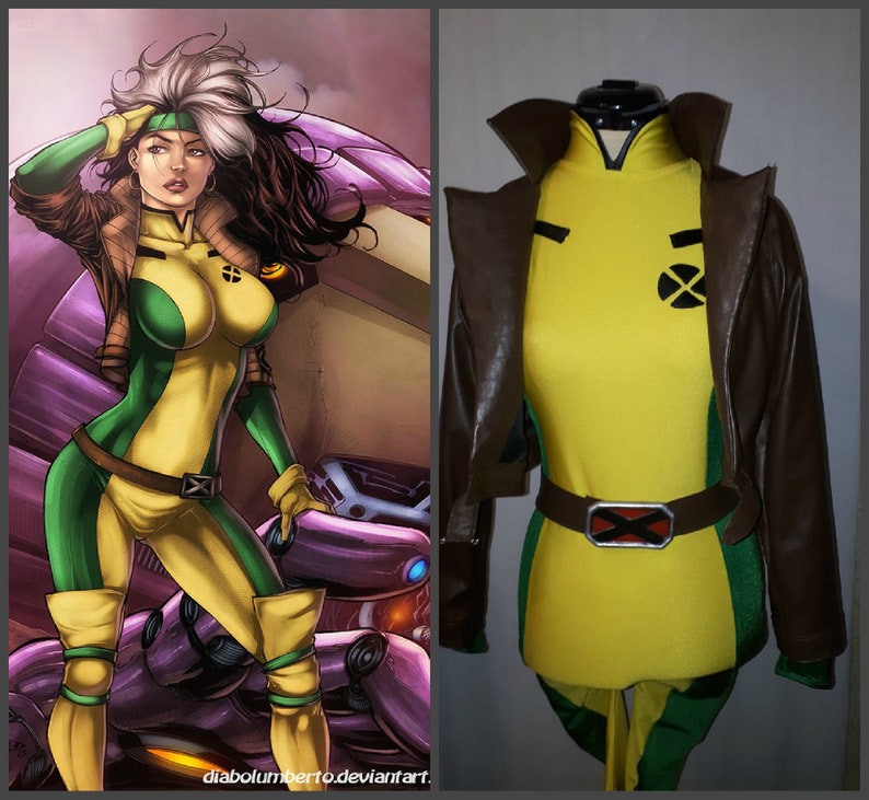 Rogue Cosplay Costume Inspired X Men Rogue X Men Cosplay
