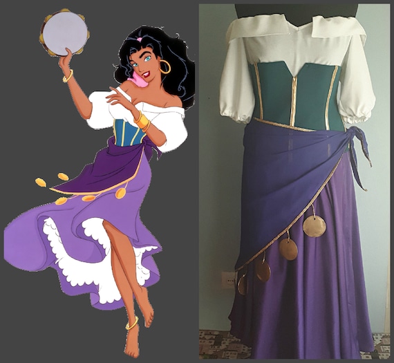 esmeralda disney costume