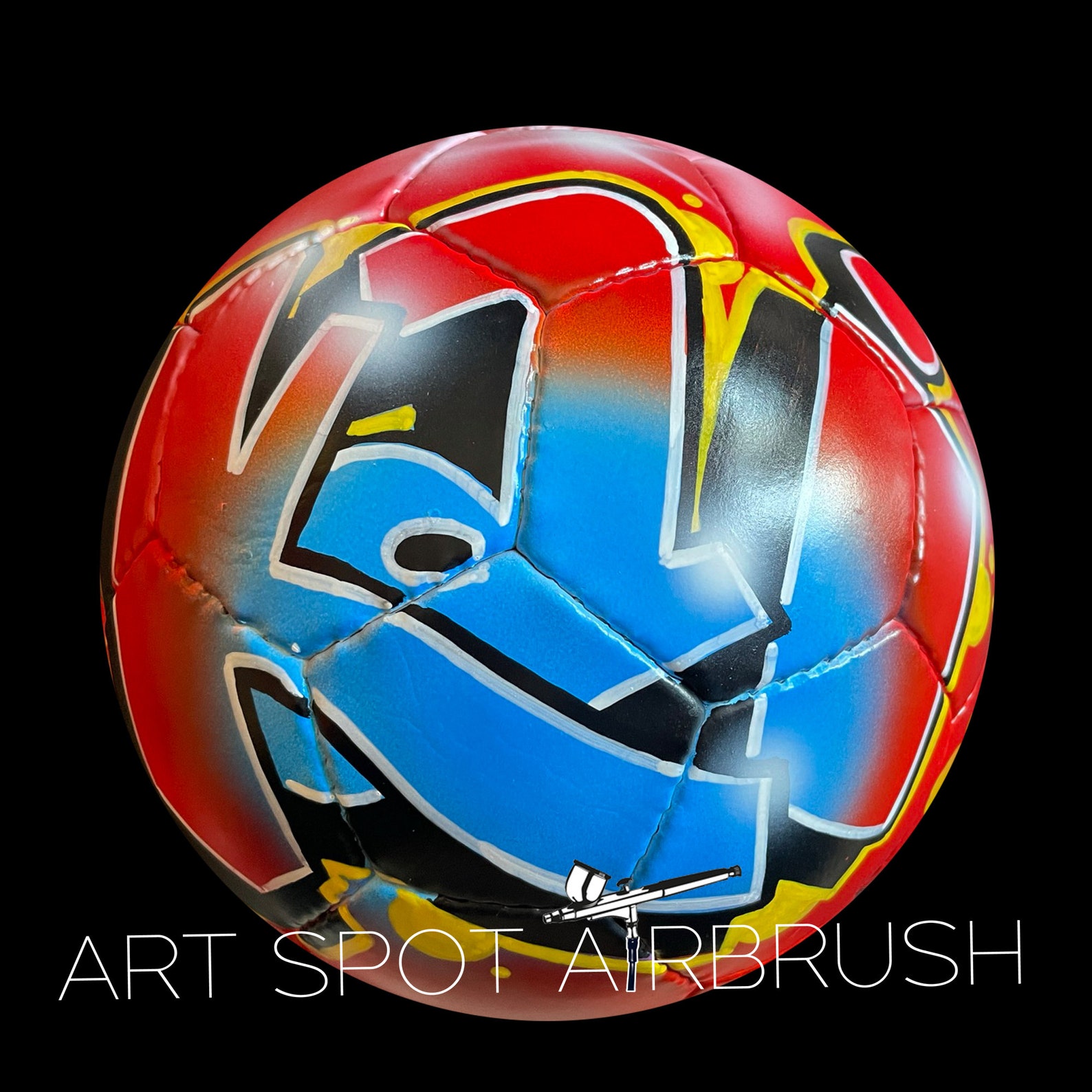 Personalized Soccer Ball Custom Painted Ball Unique Gift | Etsy