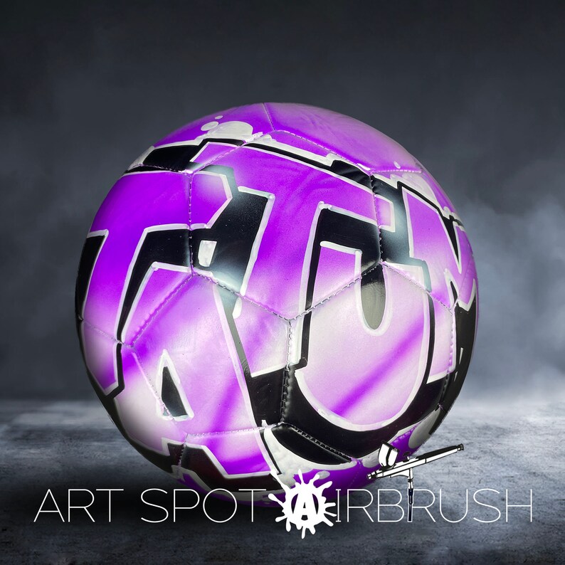 Personalized Soccer Ball Gift Custom Painted Sports Ball Etsy