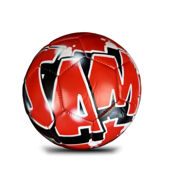 Ballon de foot personnalisé prénom et numéro - Maroco la boutique