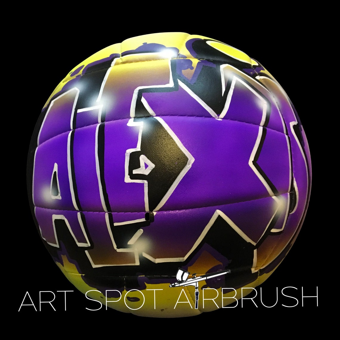 Personalized Volleyball Custom Volleyball Unique Gift for Etsy