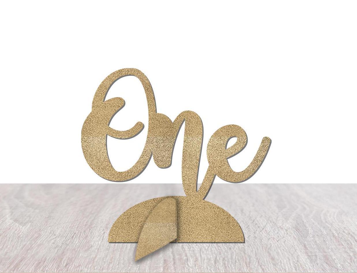 Number 1 Centerpiece - Etsy