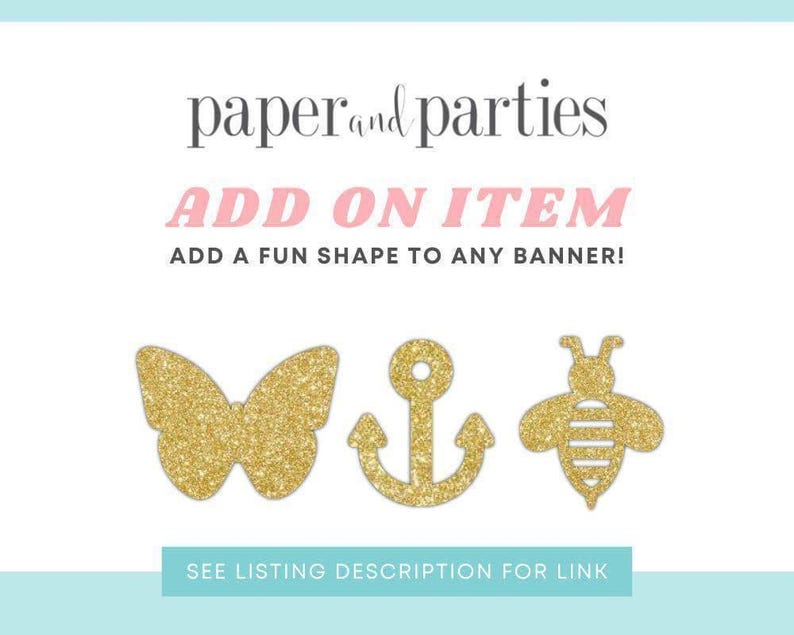 Custom Bridal Shower Banner, Personalized Decor for a Bridal Shower, Bride's Name