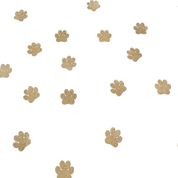 Paw Print Confetti, Puppy Pawty Decorations, Cat Kitty Dog Party Decor, Bear Baby Shower, Bearly Wait Party Supplies, Beary 1st Birthday